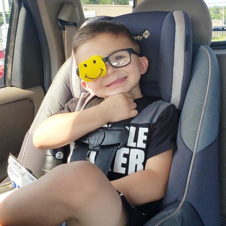 Smiley Eye Patch