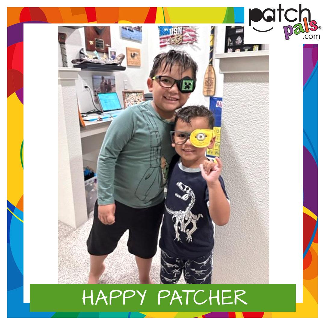 Brothers Patching Together